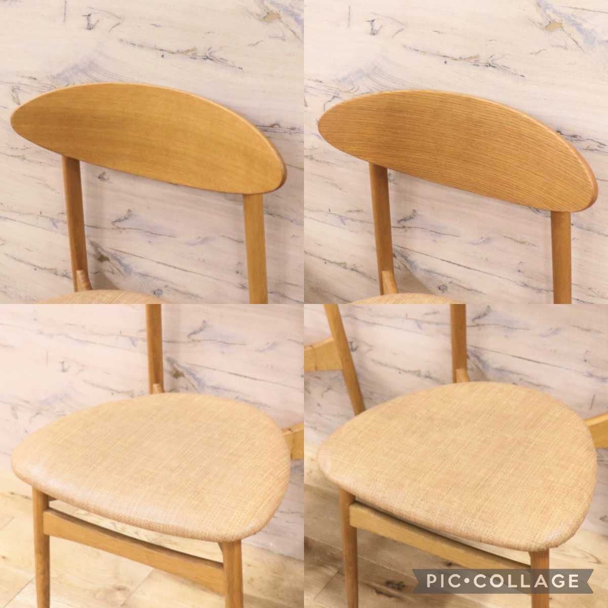 GMFH253C○飛騨産業 / HIDA キツツキ SD220N アームレスチェア ダイニングチェア 食卓椅子 椅子 ホワイトオーク材 チェア