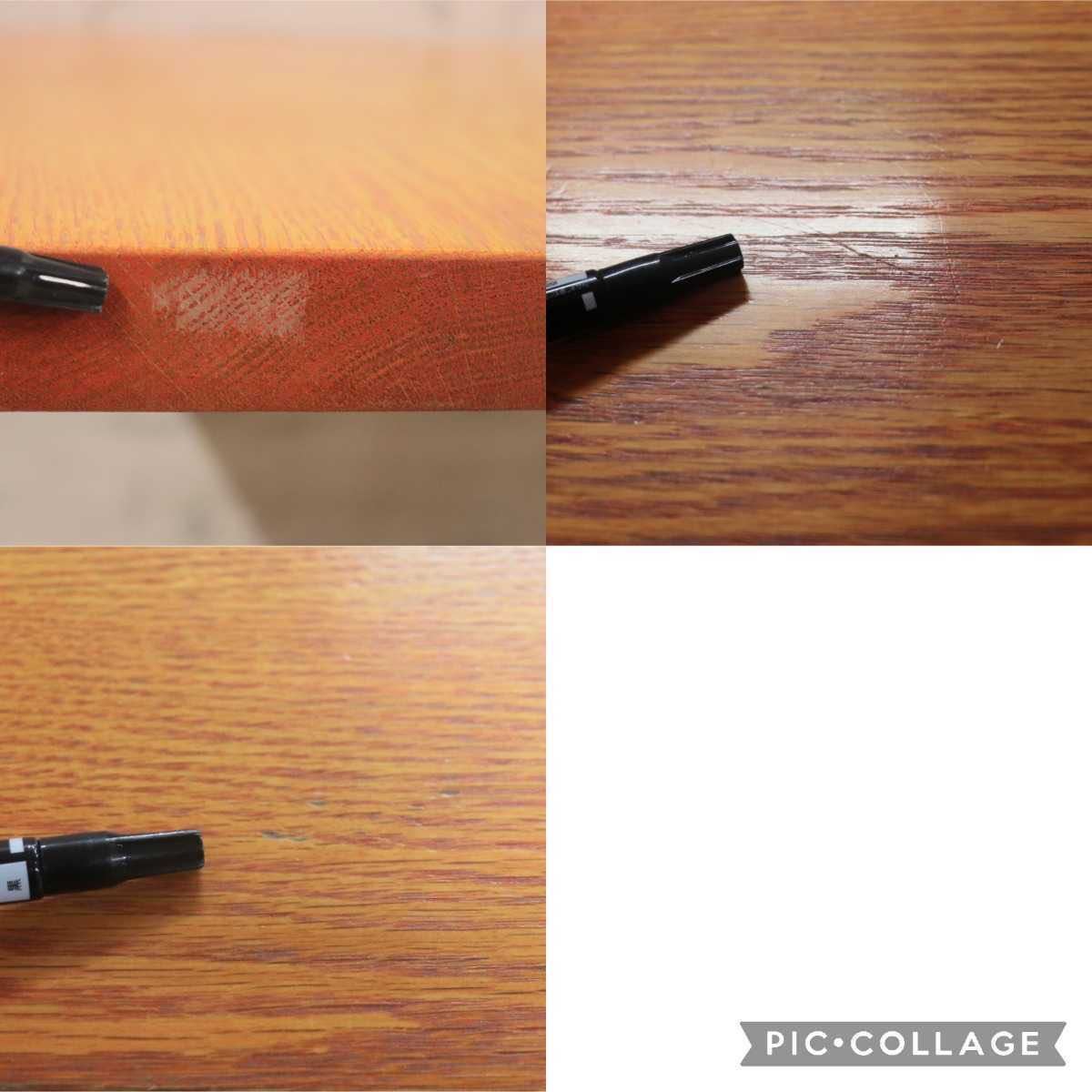 GMFH237K○飛騨産業 / HIDA キツツキ 9981 ダイニングテーブル カフェテーブル 楢材 無垢 インダストリアル 店舗什器 カフェ 飛騨家具