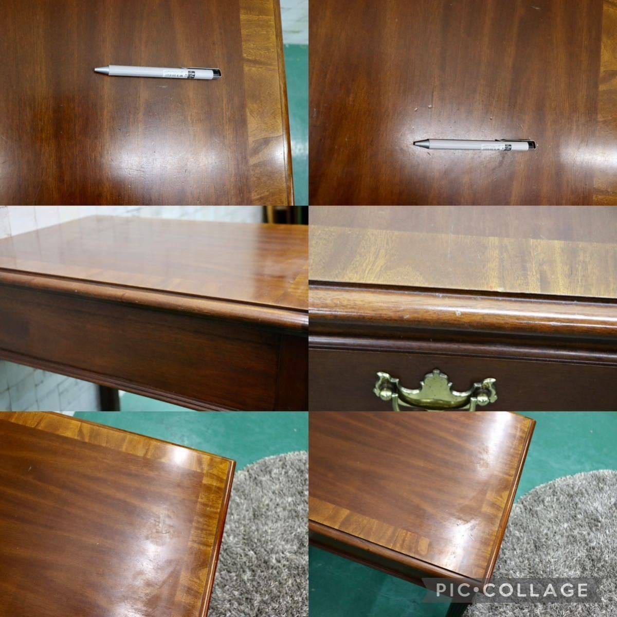 GMFF74○HICKORY CHAIR / ヒッコリーチェア コンソールテーブル サイドテーブル リビングテーブル 花台 デスク ヴィンテージ IDC大塚家具