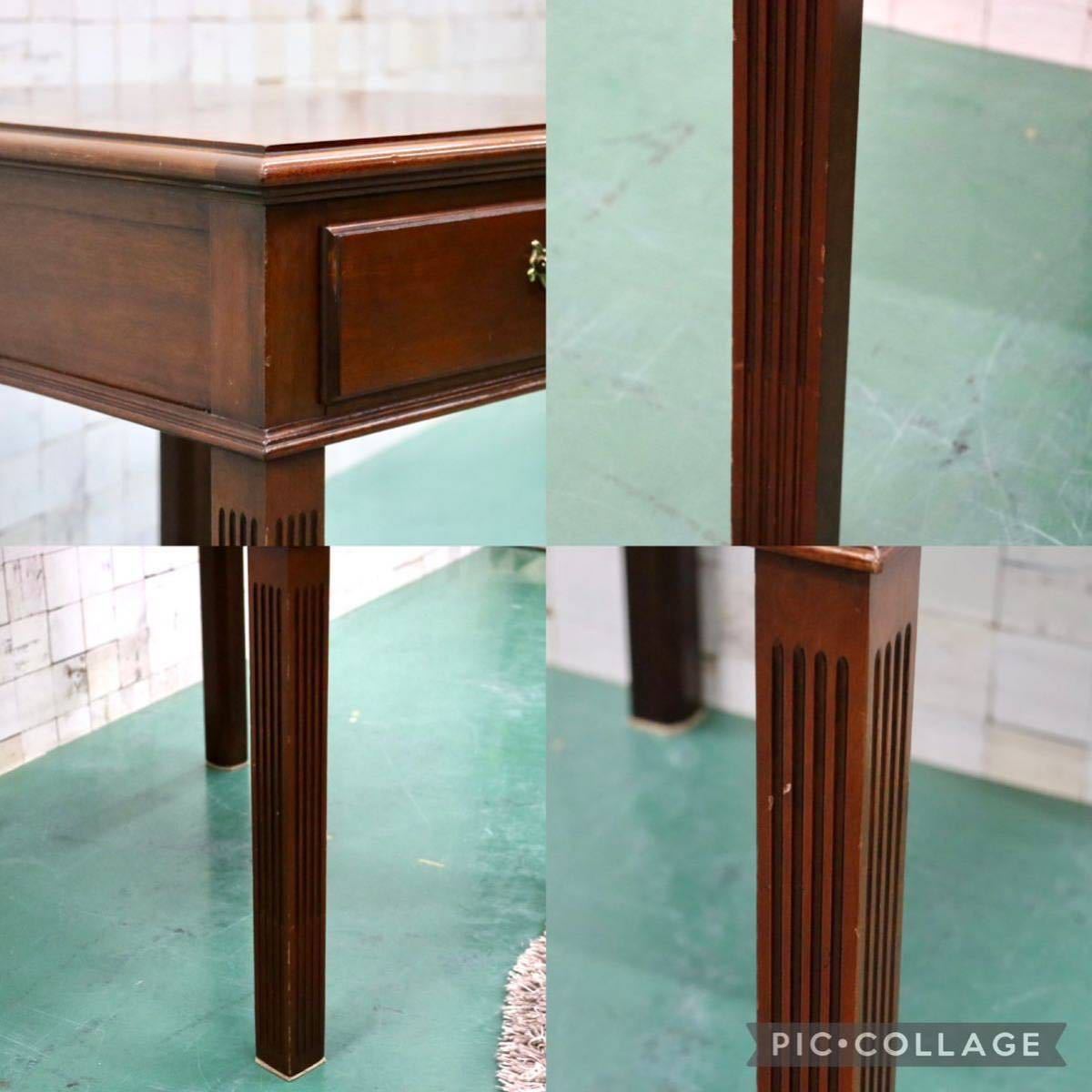 GMFF74○HICKORY CHAIR / ヒッコリーチェア コンソールテーブル サイドテーブル リビングテーブル 花台 デスク ヴィンテージ IDC大塚家具