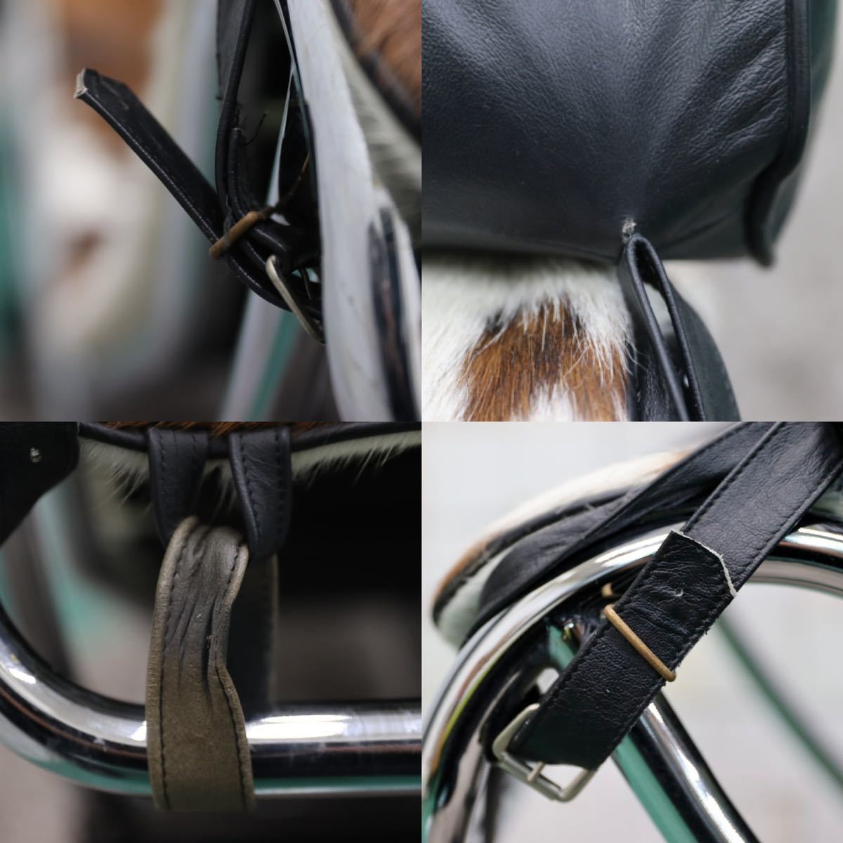 GMFK661○ ル・コルビュジエ LC4 シェーズロング ハラコ イタリア製 ヴィンテージ デザイナーズ 家具 約30万 リプロダクト