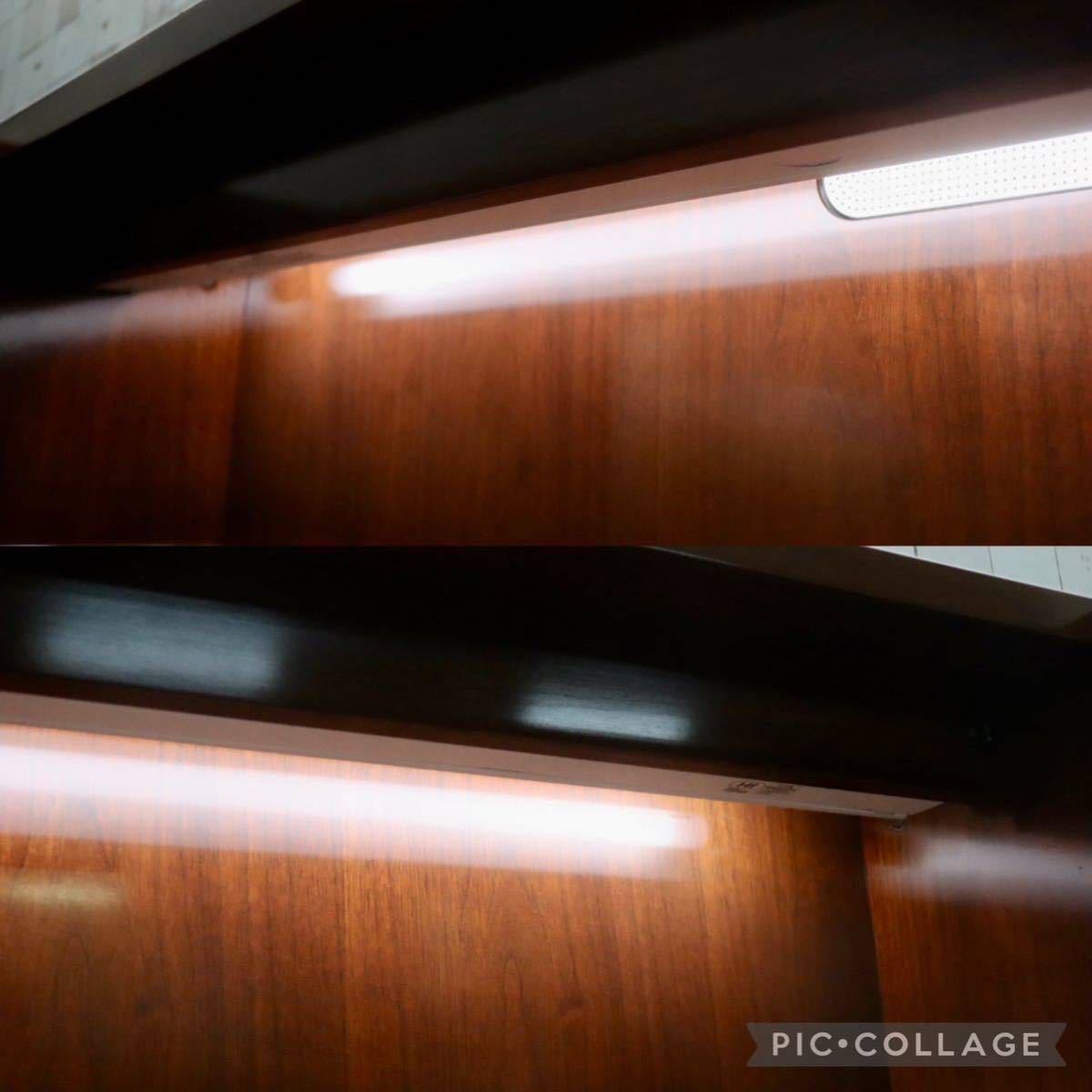 GMFS284○モリシゲ / MORISHIGE サイドボード リビングボード 飾り棚 照明付き 漆仕上げ 最高級 IDC大塚家具 定価約50万