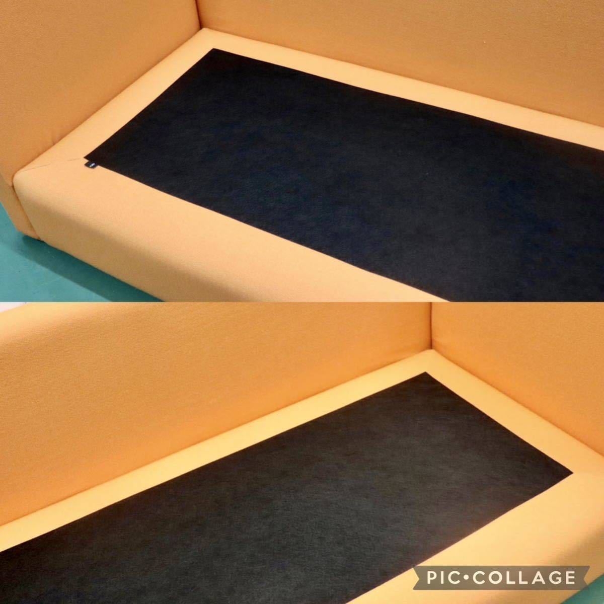 GMFS292○HAY / ヘイ Hackney ハックニー 3人掛けソファ トリプルソファ ワイドソファ 北欧 モダン デンマーク 定価約32万 美品