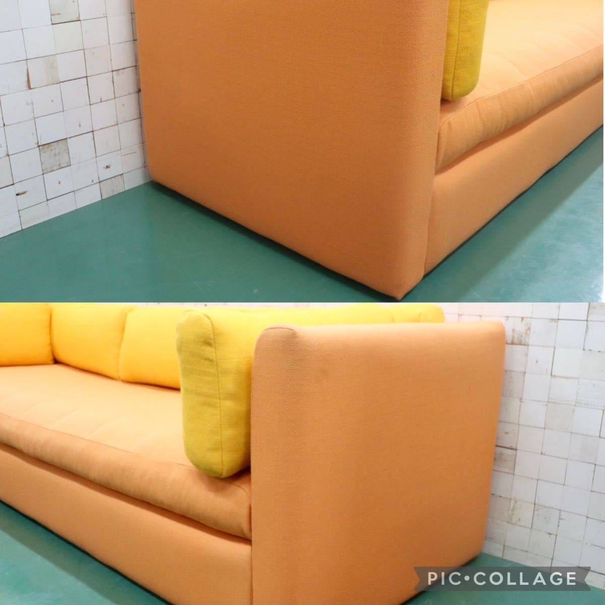 GMFS292○HAY / ヘイ Hackney ハックニー 3人掛けソファ トリプルソファ ワイドソファ 北欧 モダン デンマーク 定価約32万 美品