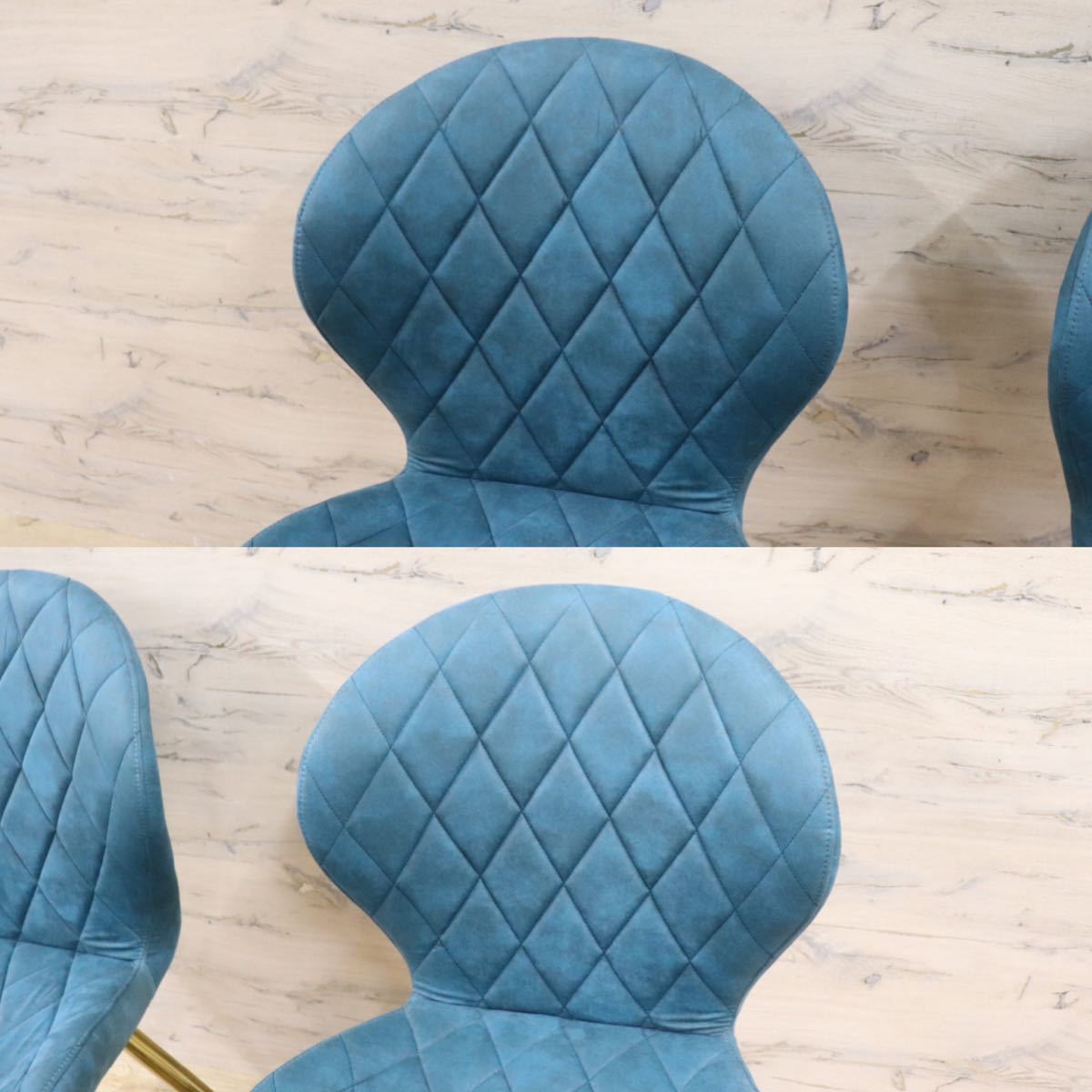 GMFK775B○大川家具 卯月 ダイニングチェア ラグジュアリーチェア 椅子 2脚セット 回転チェア ファブリック