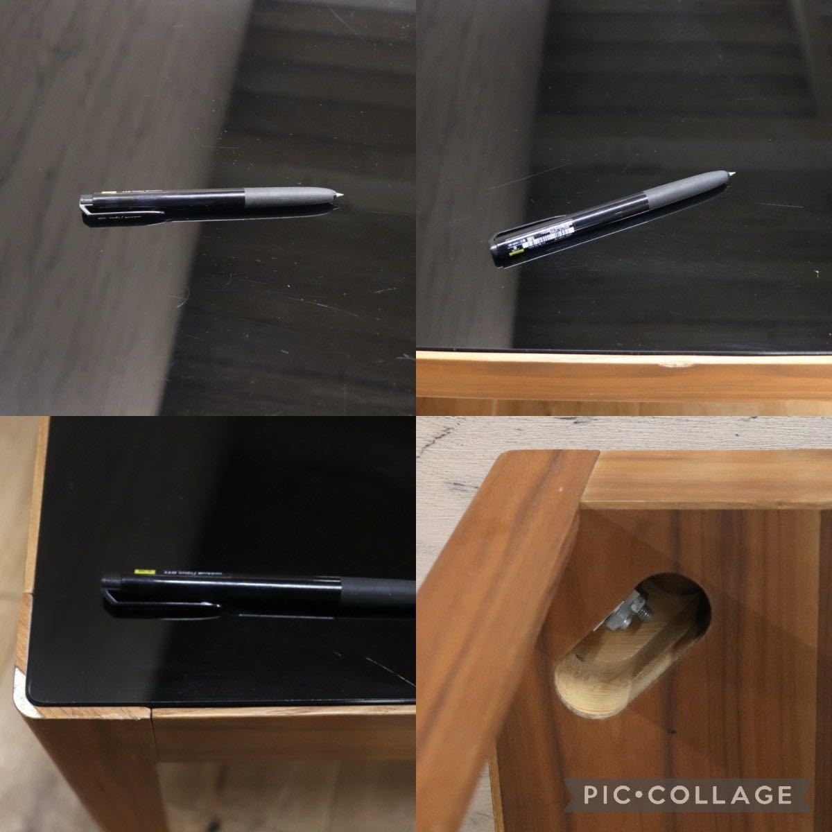 GMFK753○ACTUS / アクタス DALLA ダラ センターテーブル リビングテーブル ローテーブル ブラックガラス