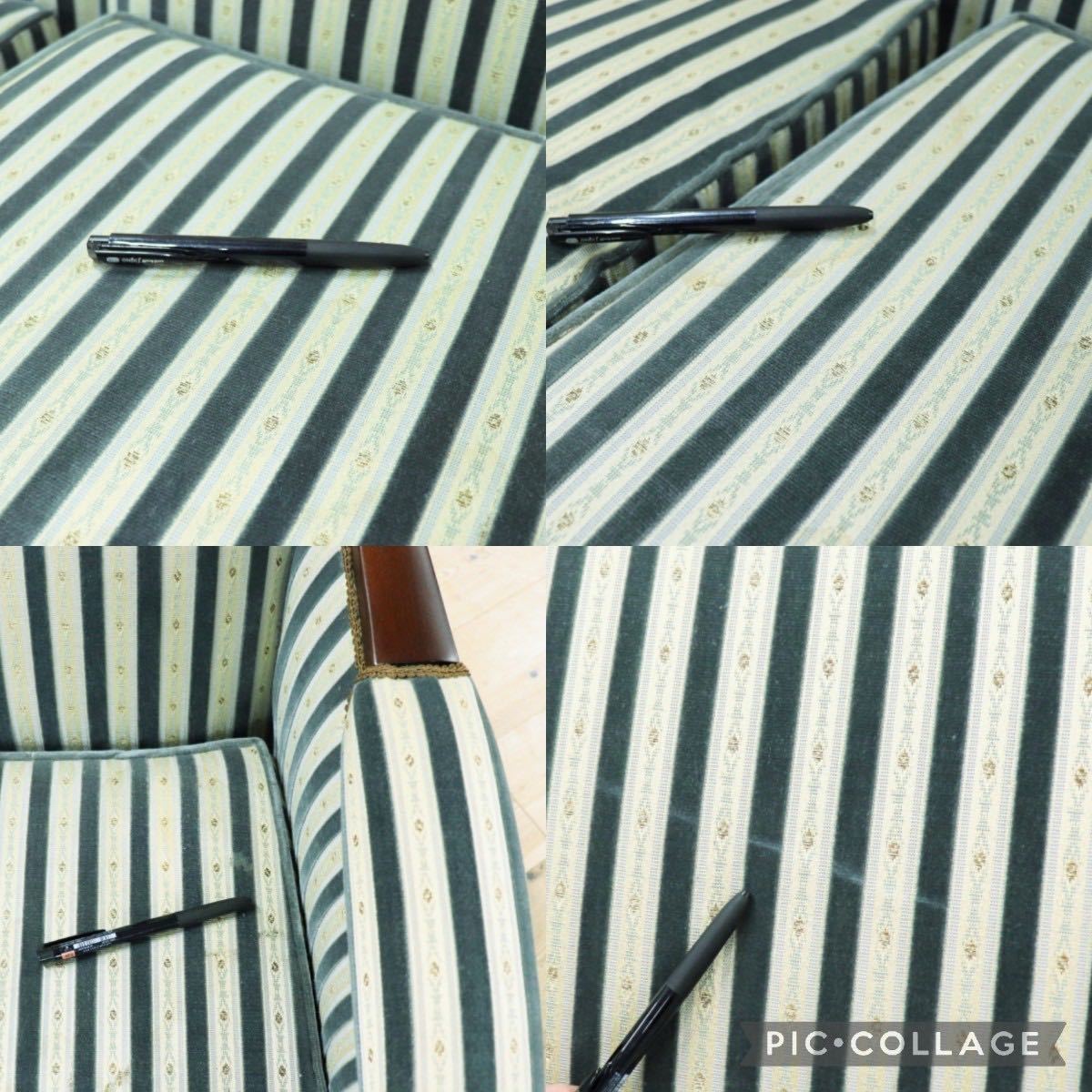 GMFH384A○メープル不二屋 3人掛けソファ トリプルソファ ロビーソファ 長椅子 ヨーロピアン ファブリック 神戸洋家具 定価約60万