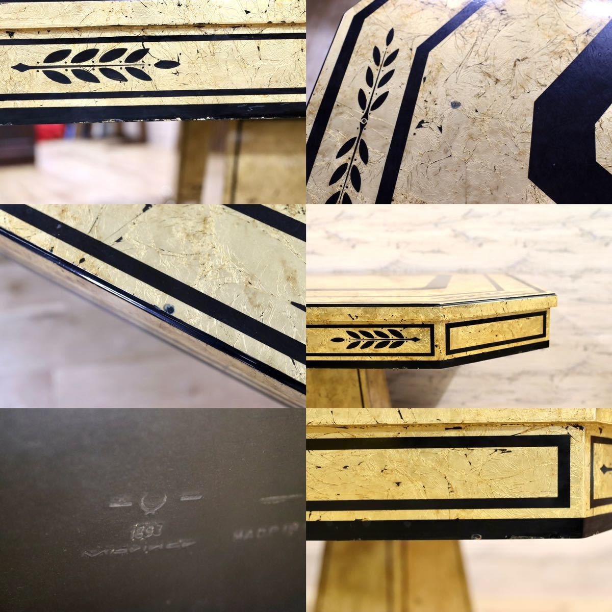 GMFK820○MARINER / マリネール スペイン最高峰 ダイニングテーブル 食卓テーブル ゴールド ラグジュアリー クラシック モダン 約400万※発送不可