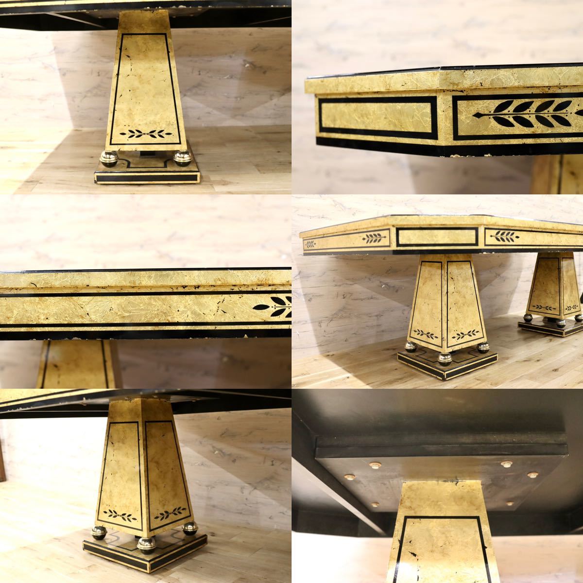 GMFK820○MARINER / マリネール スペイン最高峰 ダイニングテーブル 食卓テーブル ゴールド ラグジュアリー クラシック モダン 約400万※発送不可