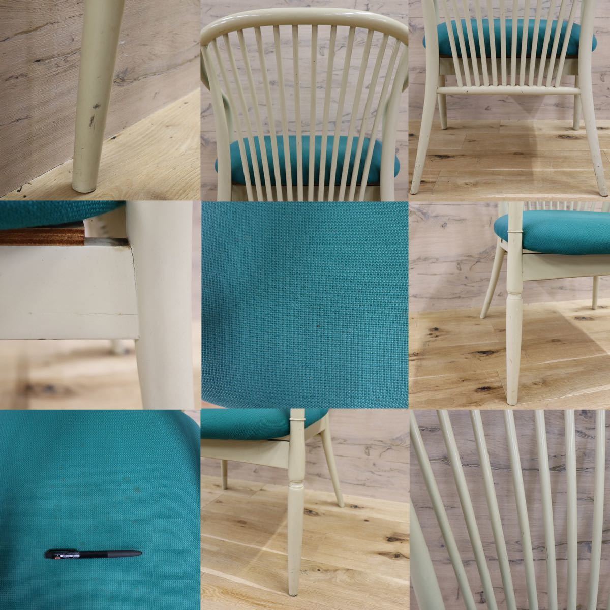 GMFH423D○鳥取家具 ダイニングチェア 椅子 ウィンザーチェア リビングチェア 曲木 アンティーク 昭和レトロ