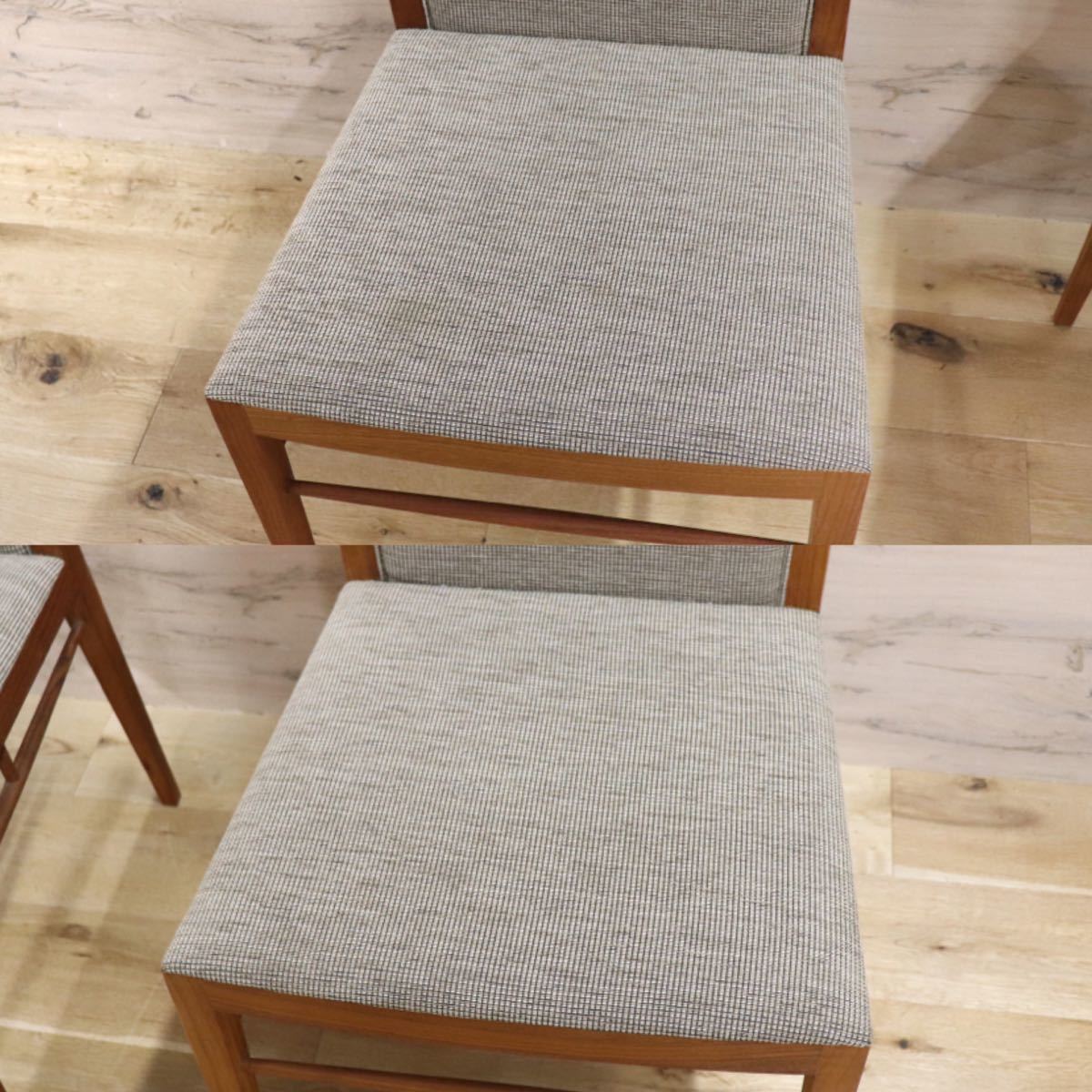 GMFK827B○Ritzwell / リッツウェ SCHOLAR スコラー ダイニングチェア 椅子 ウォールナット 北欧スタイル 2脚セット 定価24万