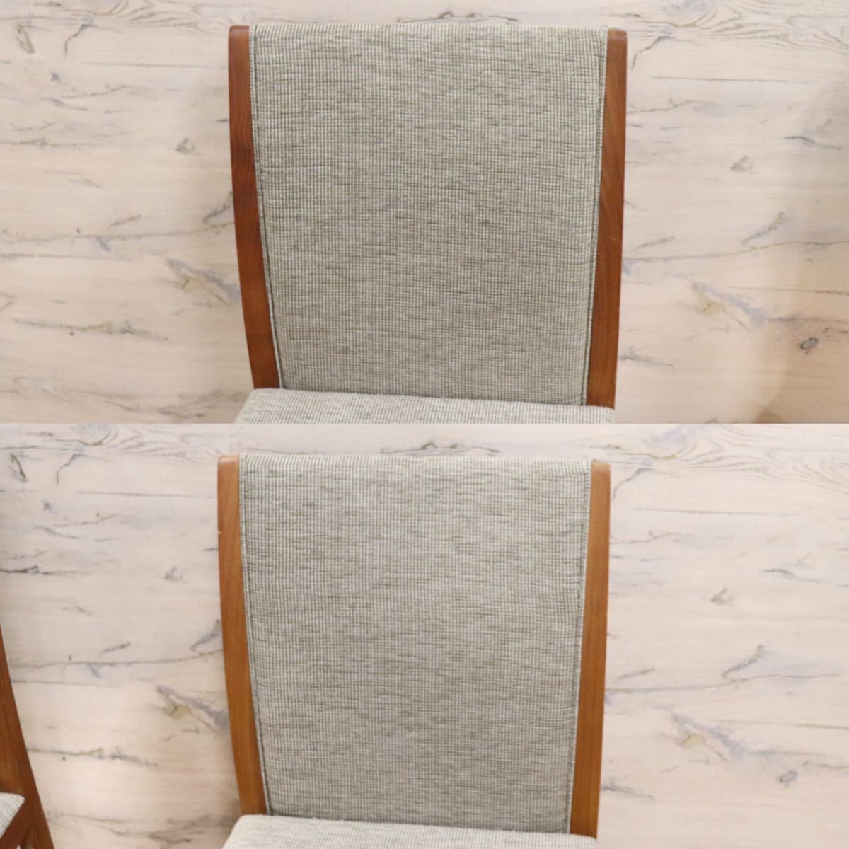 GMFK827B○Ritzwell / リッツウェ SCHOLAR スコラー ダイニングチェア 椅子 ウォールナット 北欧スタイル 2脚セット 定価24万