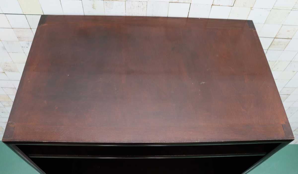 GMFT87○松本民芸家具 希少 TVボード AVボード TV台 オーディオラック リビング収納 民芸家具 伝統工芸 和家具 ミズメザクラ 無垢材