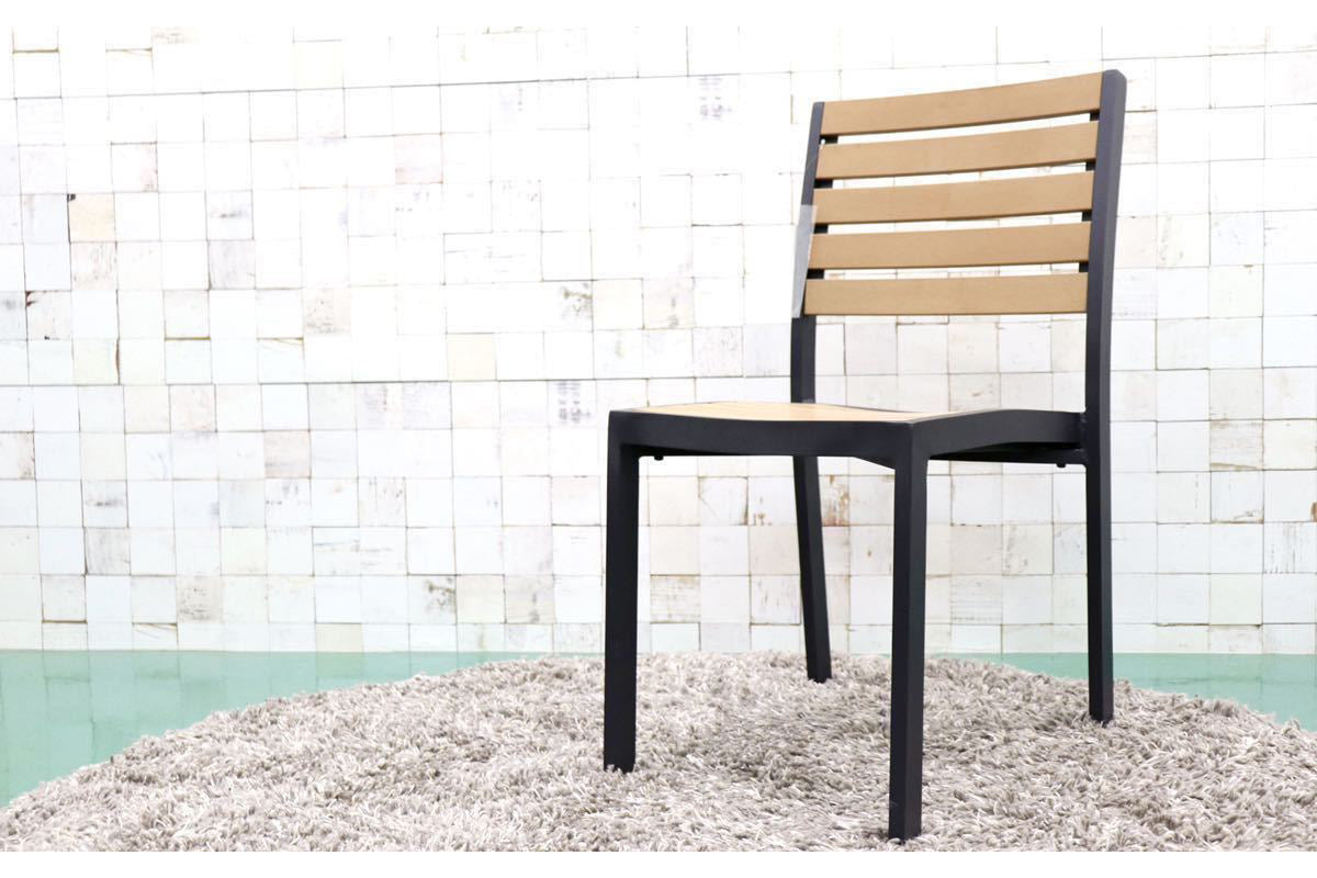 GMEN299○CHERRY FURNITURE / 桜屋工業 椅子 スチール ガーデンチェア 未使用品