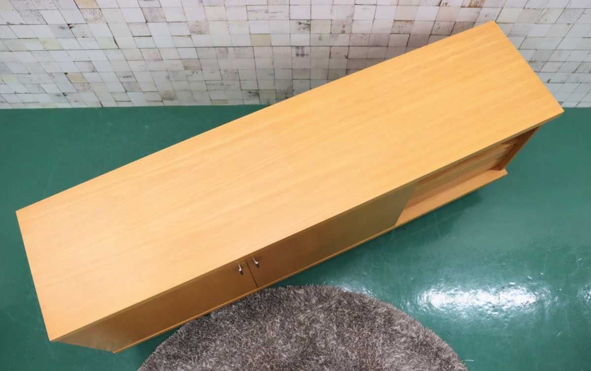 GMFH22○PPM Corporation / ピーピーエムコーポレーション サイドボード リビングボード ナチュラル 希少 IDC大塚家具