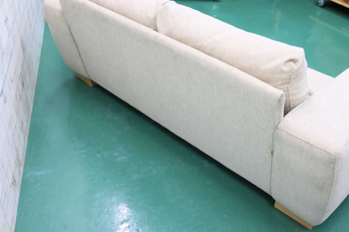 GMFN124○Mayo furniture / メイヨー家具 2.5人掛けソファ ラブソファ ファブリック ワイドアーム アメリカ 高級家具