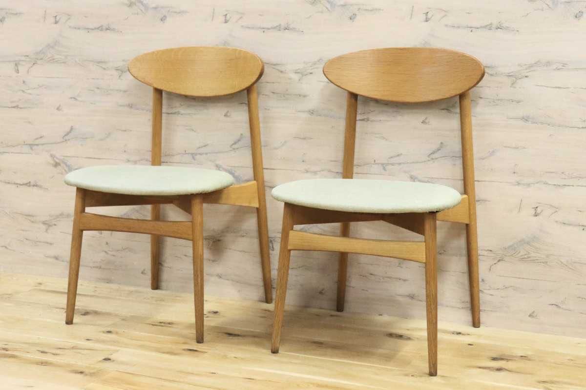 GMFH248I○飛騨産業 / HIDA キツツキ SD220N アームレスチェア ダイニングチェア 食卓椅子 椅子 ホワイトオーク材 チェア 2脚セット