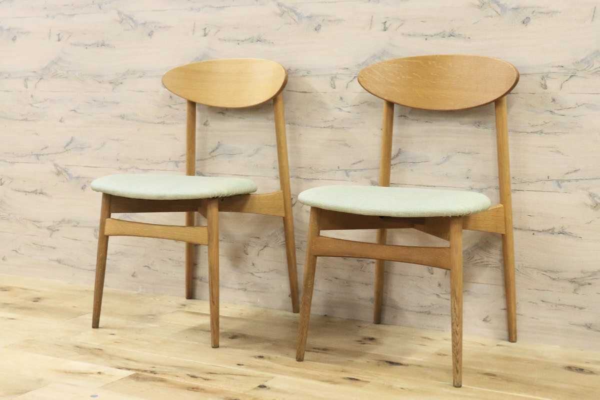 GMFH248Q○飛騨産業 / HIDA キツツキ SD220N アームレスチェア ダイニングチェア 食卓椅子 椅子 ホワイトオーク材 チェア 2脚セット