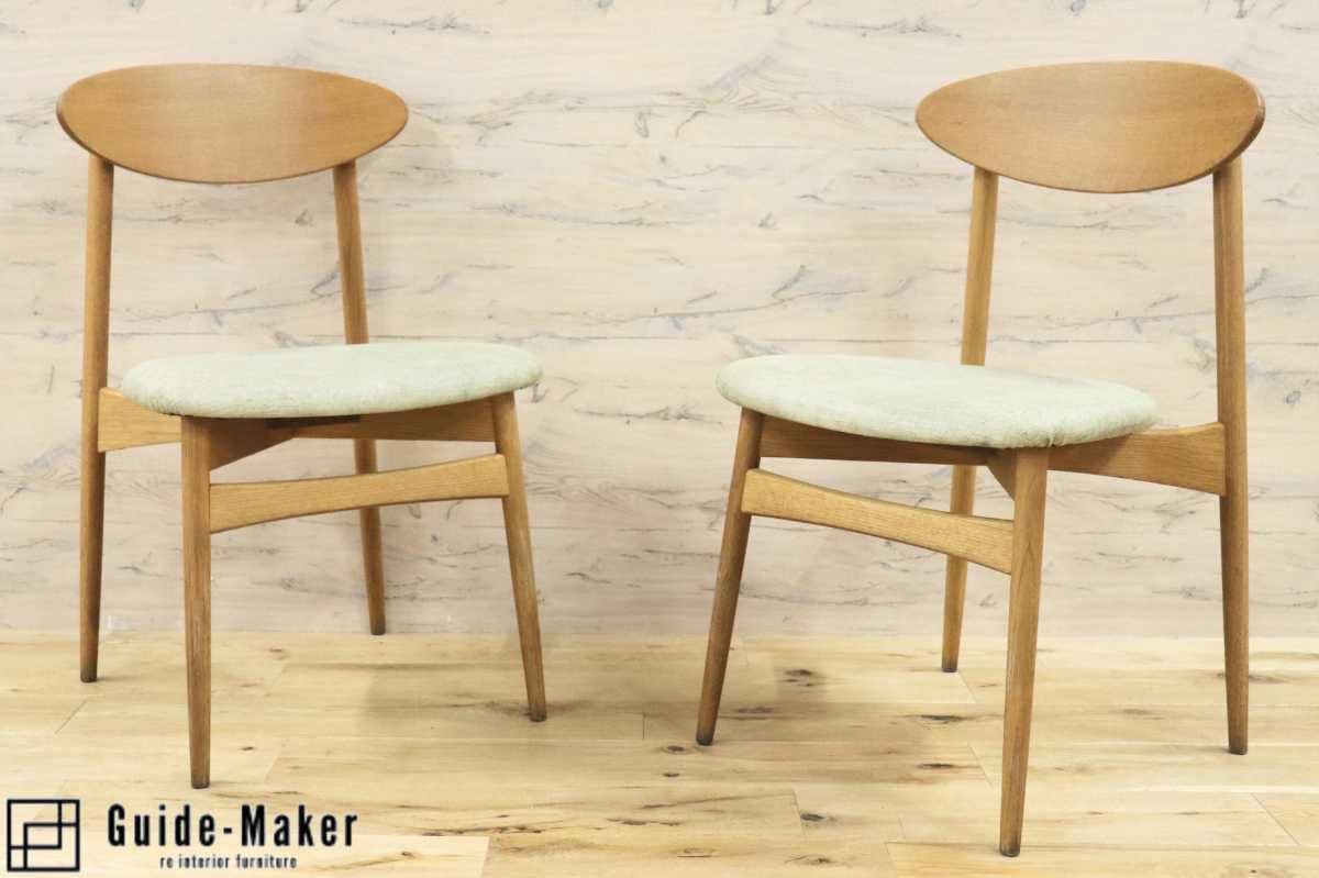 GMFH254B○飛騨産業 / HIDA キツツキ SD220N アームレスチェア ダイニングチェア 食卓椅子 椅子 ホワイトオーク材 チェア