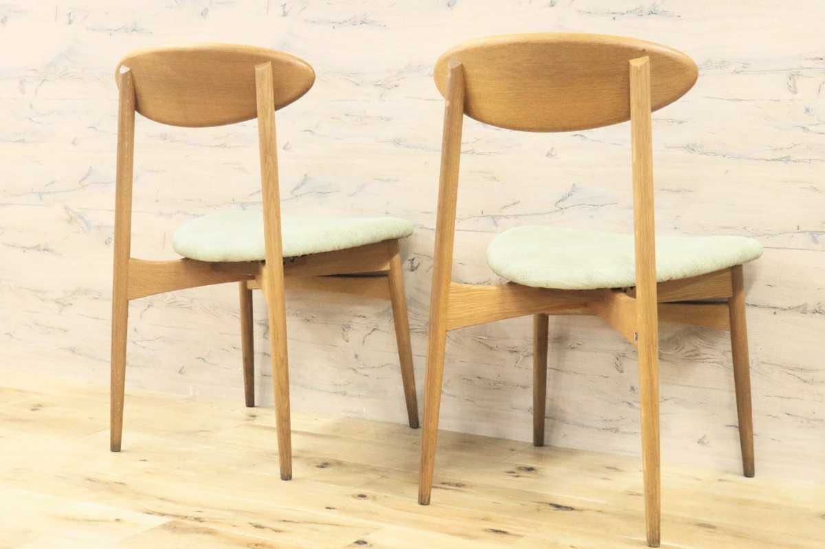 GMFH254B○飛騨産業 / HIDA キツツキ SD220N アームレスチェア ダイニングチェア 食卓椅子 椅子 ホワイトオーク材 チェア