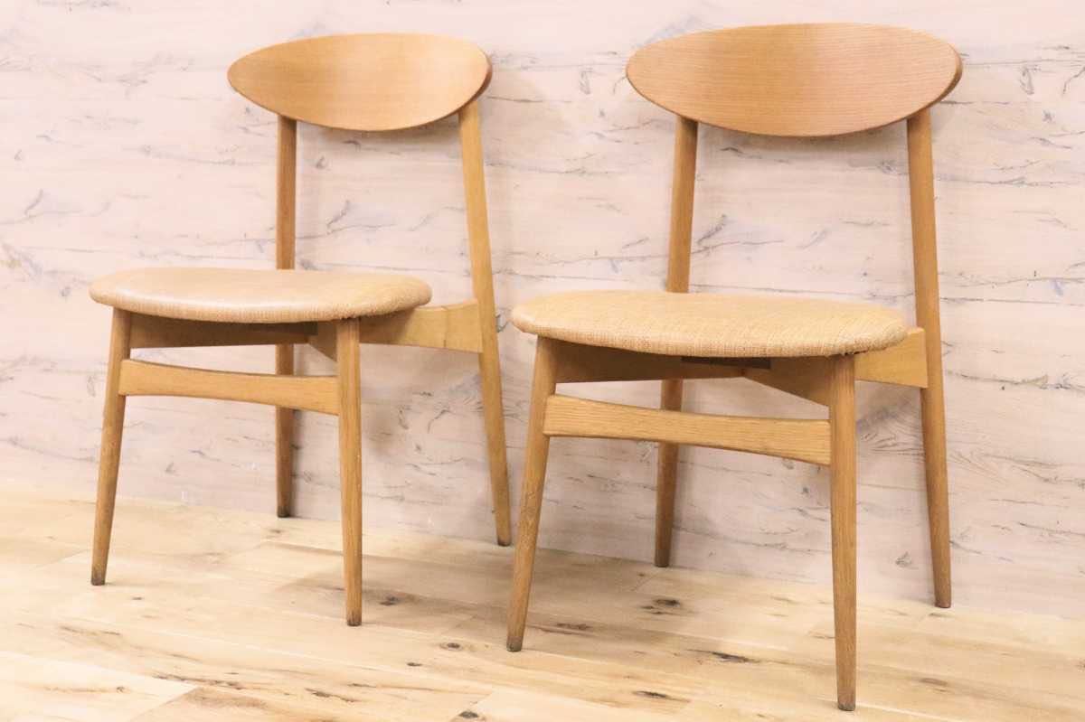 GMFH253C○飛騨産業 / HIDA キツツキ SD220N アームレスチェア ダイニングチェア 食卓椅子 椅子 ホワイトオーク材 チェア