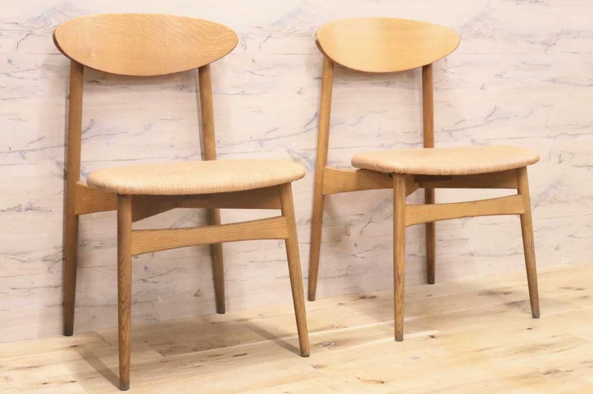 GMFH253D○飛騨産業 / HIDA キツツキ SD220N アームレスチェア ダイニングチェア 食卓椅子 椅子 ホワイトオーク材 チェア