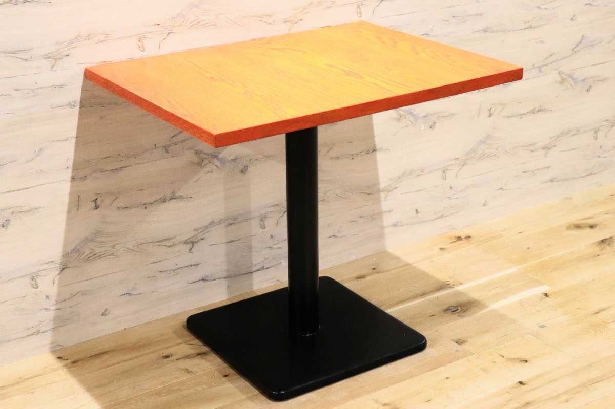 GMFH237D○飛騨産業 / HIDA キツツキ 9981 ダイニングテーブル カフェテーブル 楢材 無垢 インダストリアル 店舗什器 カフェ 飛騨家具