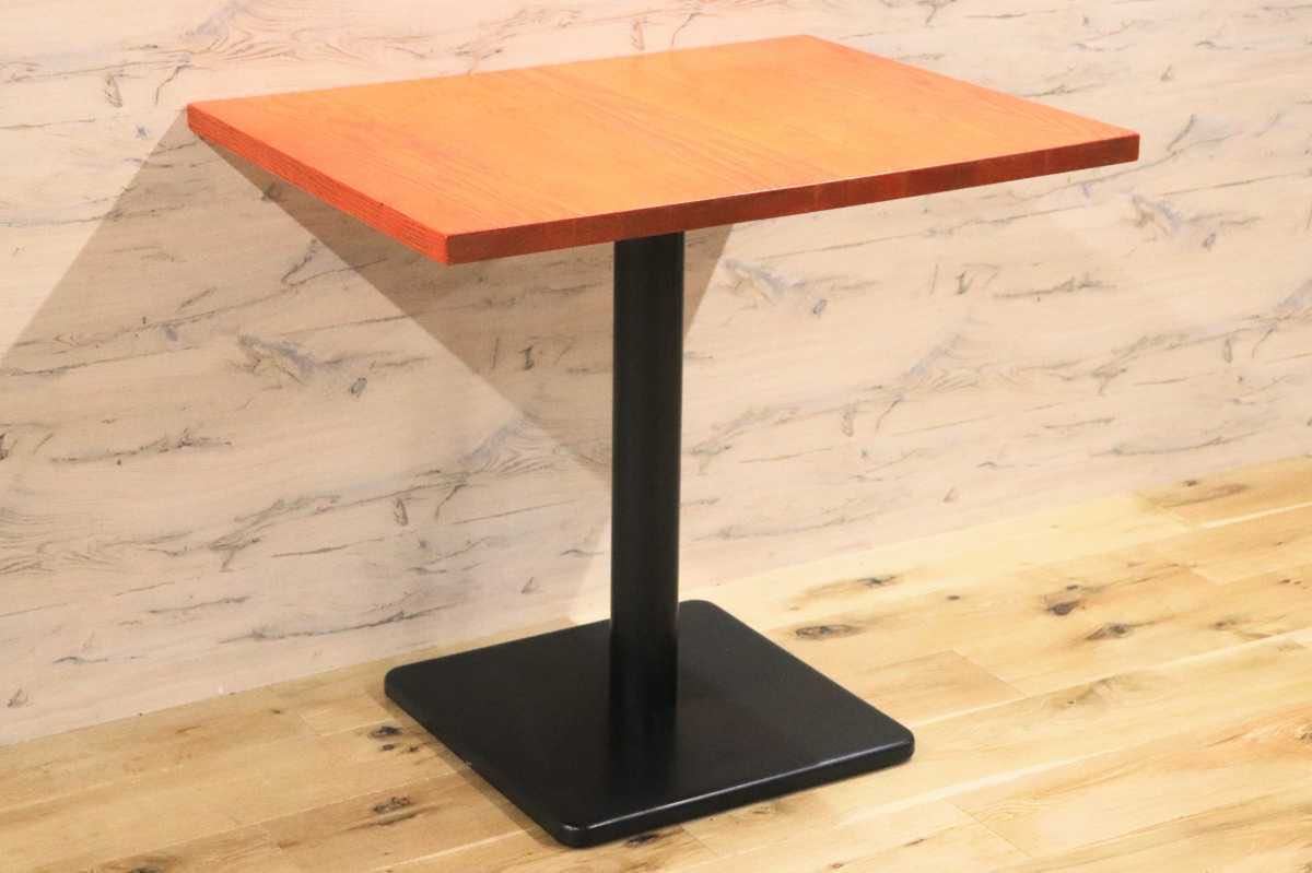 GMFH237T○飛騨産業 / HIDA キツツキ 9981 ダイニングテーブル カフェテーブル 楢材 無垢 インダストリアル 店舗什器 カフェ 飛騨家具