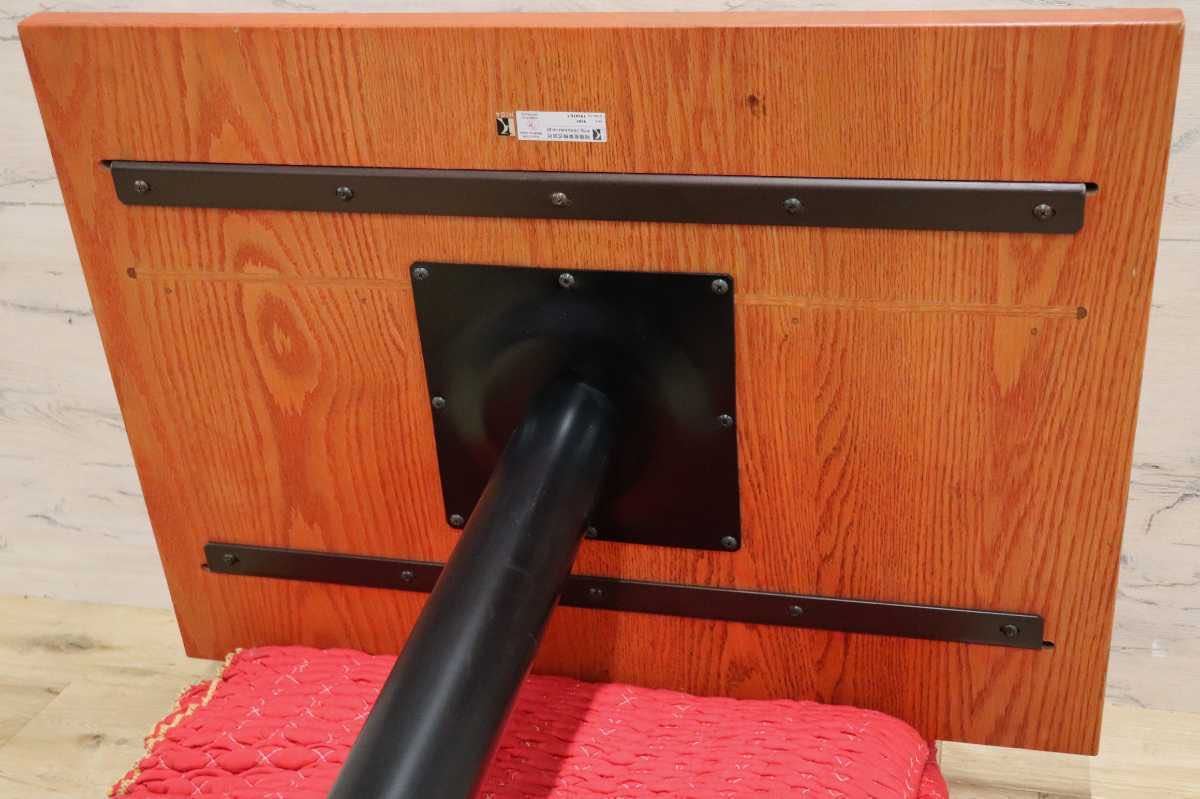 GMFH237W○飛騨産業 / HIDA キツツキ 9981 ダイニングテーブル カフェテーブル 楢材 無垢 インダストリアル 店舗什器 カフェ 飛騨家具