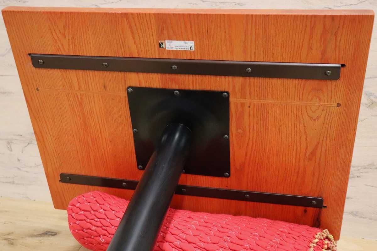 GMFH237X○飛騨産業 / HIDA キツツキ 9981 ダイニングテーブル カフェテーブル 楢材 無垢 インダストリアル 店舗什器 カフェ 飛騨家具