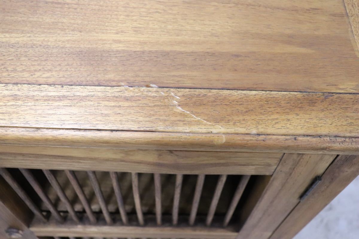 CORIGGE MARKET / カリッジマーケット サイドボード リビングボード 収納家具 無垢材 アジアン テイスト 展示品 gmct78