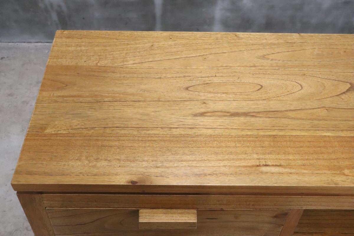 GMCT106B○CORIGGE MARKET / カリッジマーケット TVボード リビングボード サイドボード アジアン 無垢材 収納家具 展示品