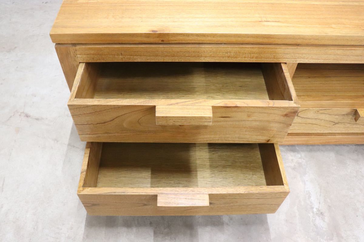 GMCT106B○CORIGGE MARKET / カリッジマーケット TVボード リビングボード サイドボード アジアン 無垢材 収納家具 展示品