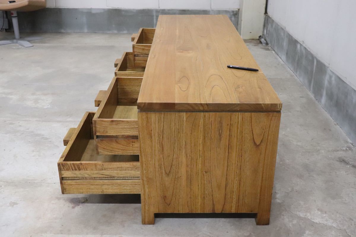 GMCT106B○CORIGGE MARKET / カリッジマーケット TVボード リビングボード サイドボード アジアン 無垢材 収納家具 展示品