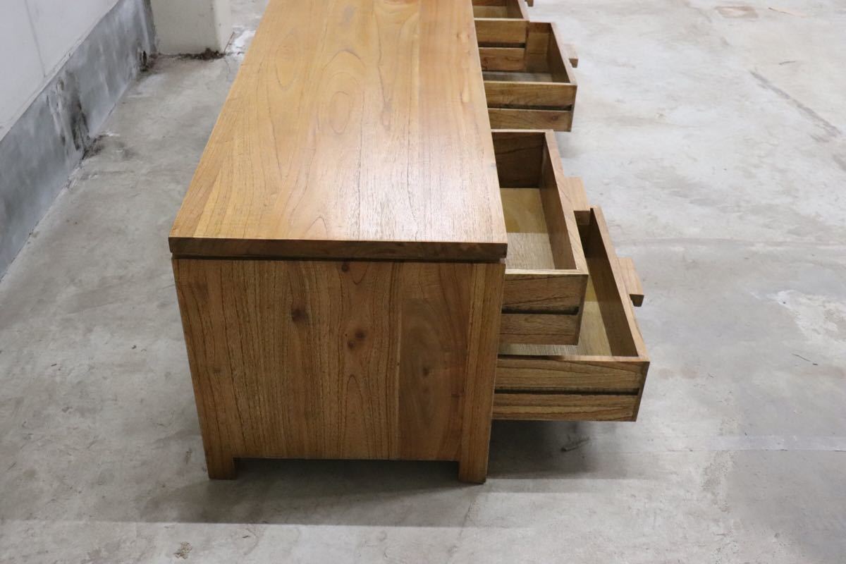 GMCT106B○CORIGGE MARKET / カリッジマーケット TVボード リビングボード サイドボード アジアン 無垢材 収納家具 展示品