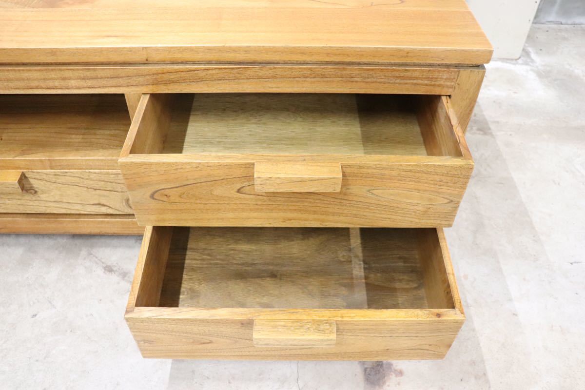 GMCT106B○CORIGGE MARKET / カリッジマーケット TVボード リビングボード サイドボード アジアン 無垢材 収納家具 展示品