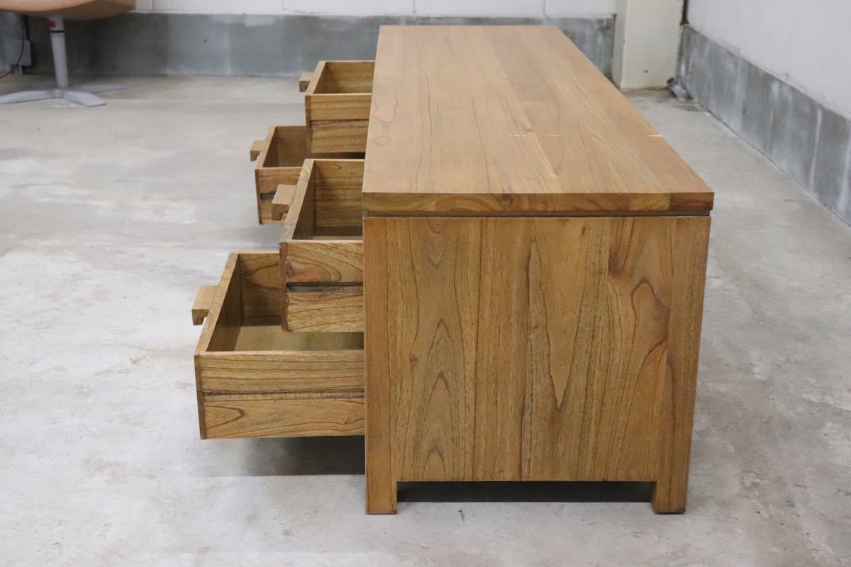 GMCT106C○CORIGGE MARKET / カリッジマーケット TVボード リビングボード サイドボード アジアン 無垢材 収納家具 展示品