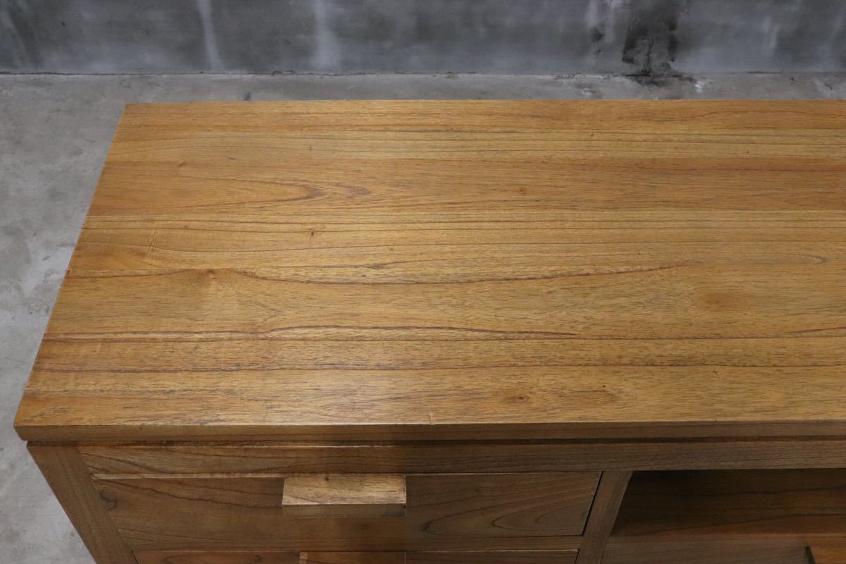 GMCT106C○CORIGGE MARKET / カリッジマーケット TVボード リビングボード サイドボード アジアン 無垢材 収納家具 展示品