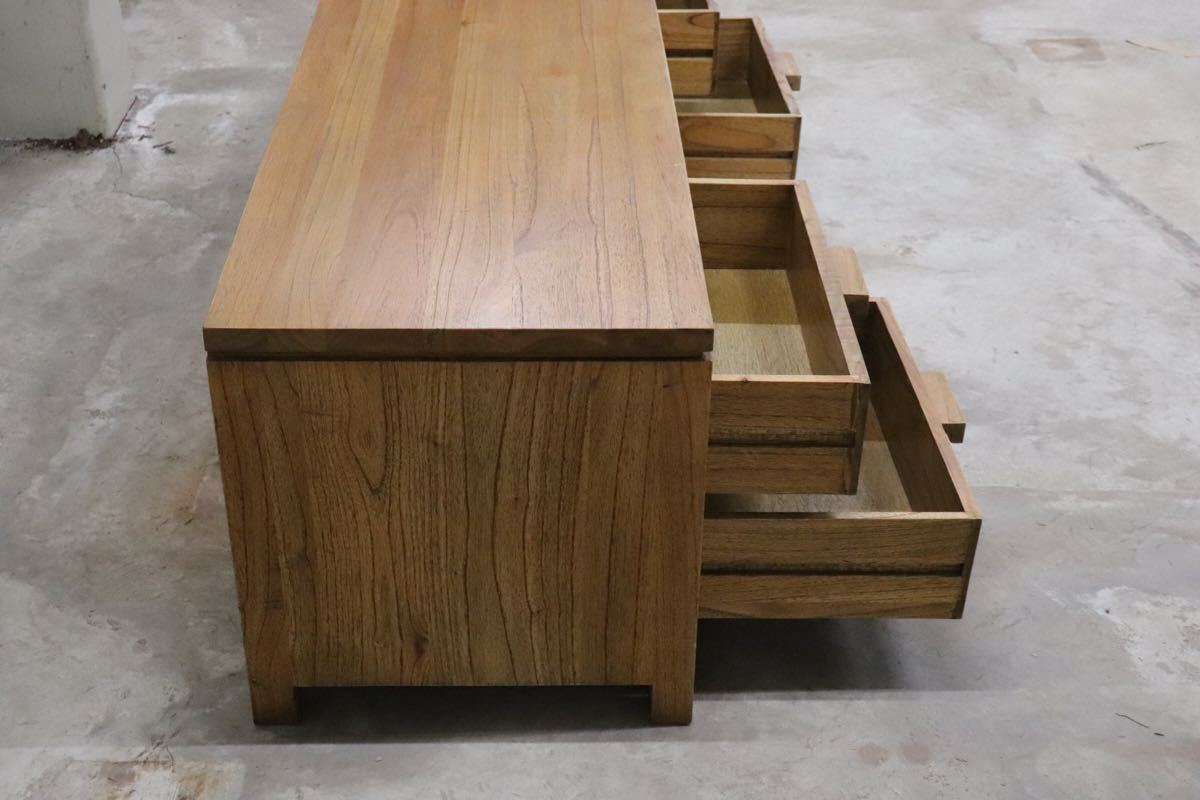 GMCT106C○CORIGGE MARKET / カリッジマーケット TVボード リビングボード サイドボード アジアン 無垢材 収納家具 展示品