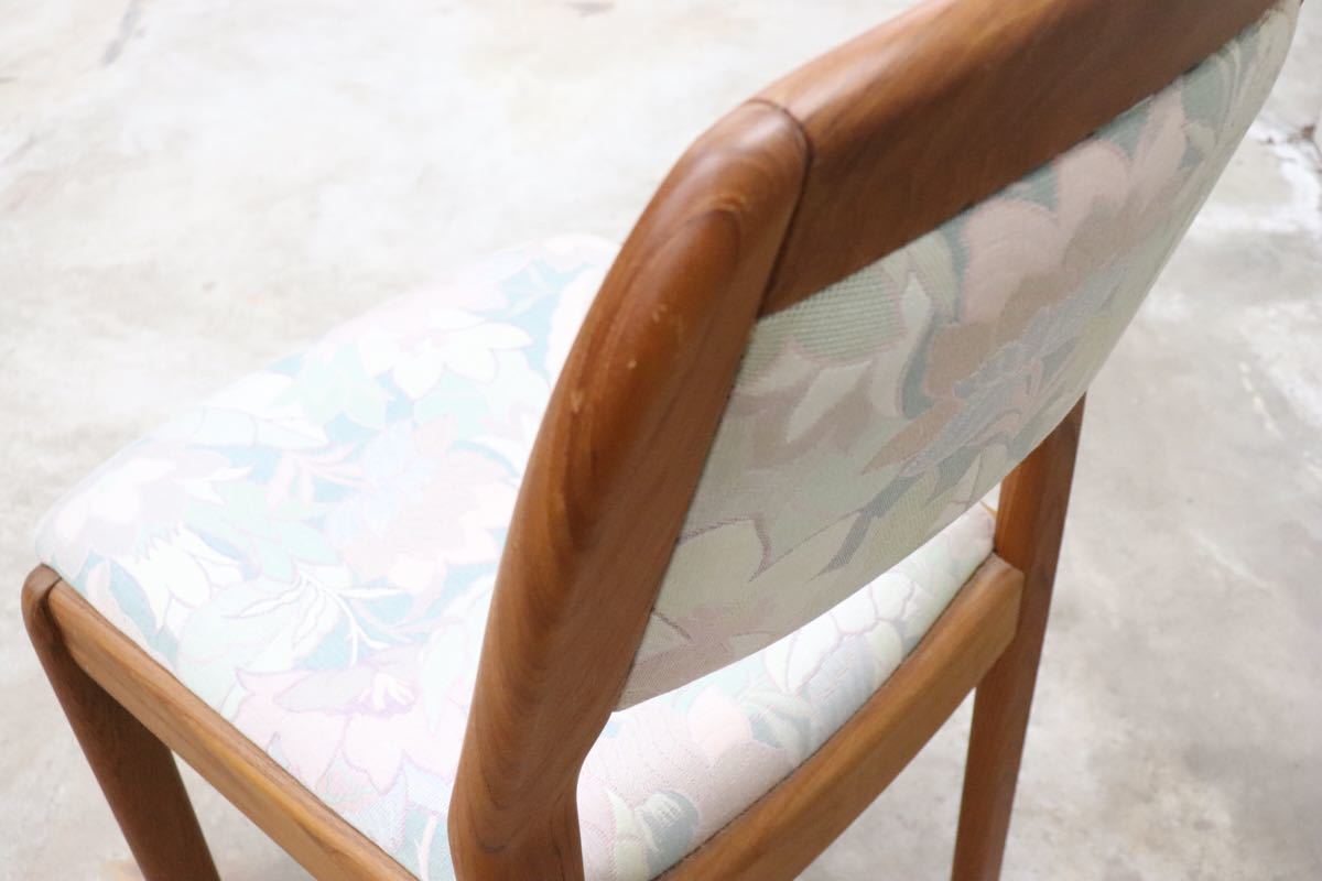 dyrlund デューロン ○ ダイニングチェア デンマーク 北欧家具 チーク無垢材 高級 gmck114 B