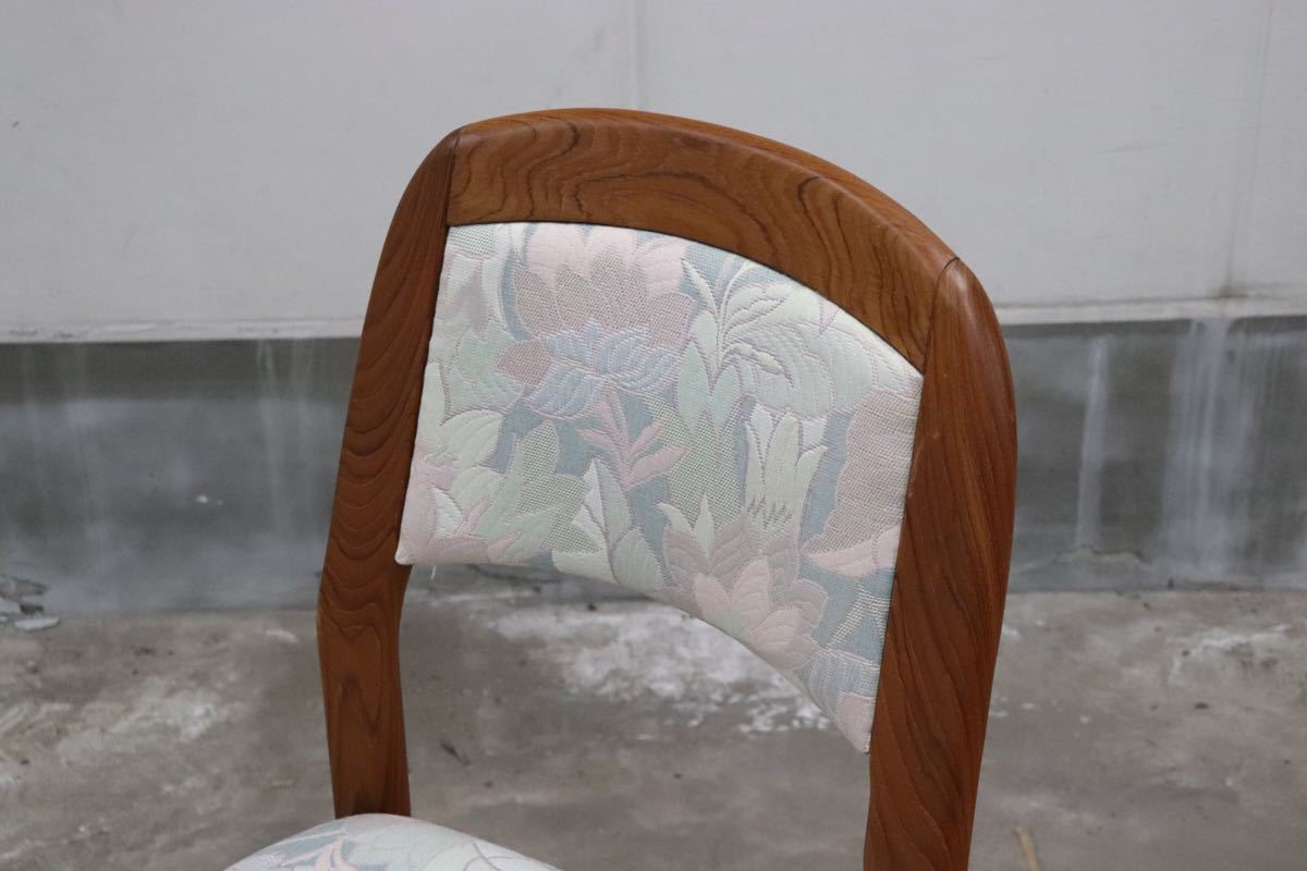 dyrlund デューロン ○ ダイニングチェア デンマーク 北欧家具 チーク無垢材 高級 gmck114 B