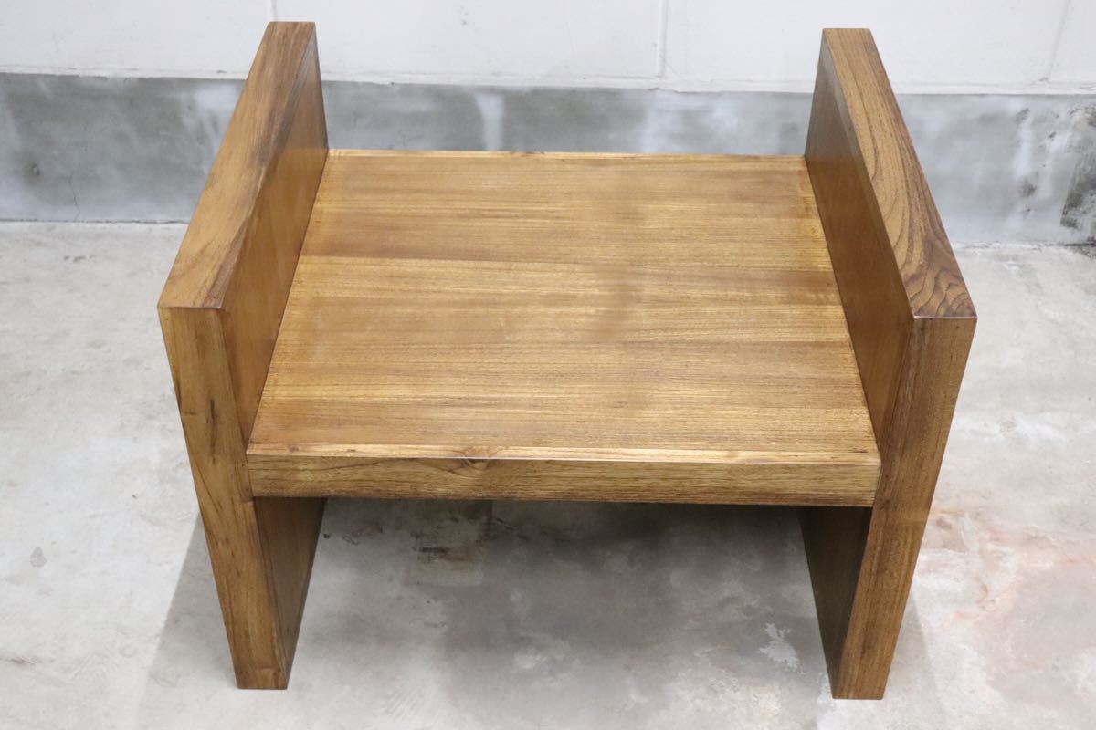 CORIGGE MARKET ○ 1人掛け ベンチ スツール ビンテージ アジアン スタイル 展示品 gmct116 B