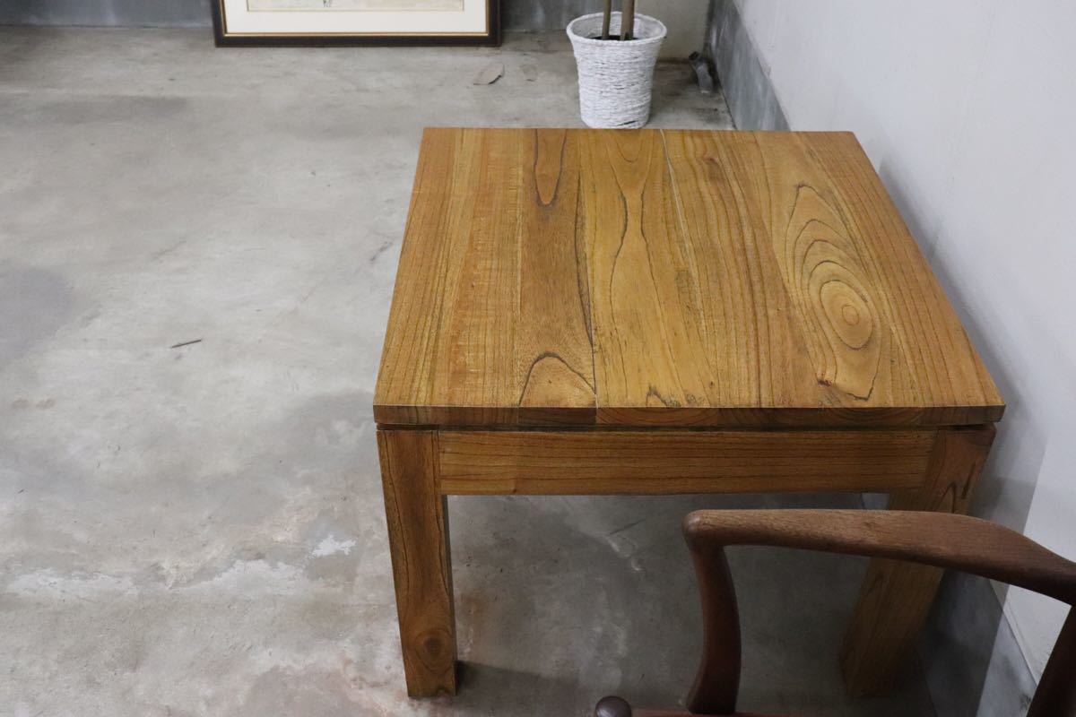 CORIGGE MARKET ○ サイドテーブル コーヒーテーブル アジアン スタイル 古木 テーブル 展示品 gmct115