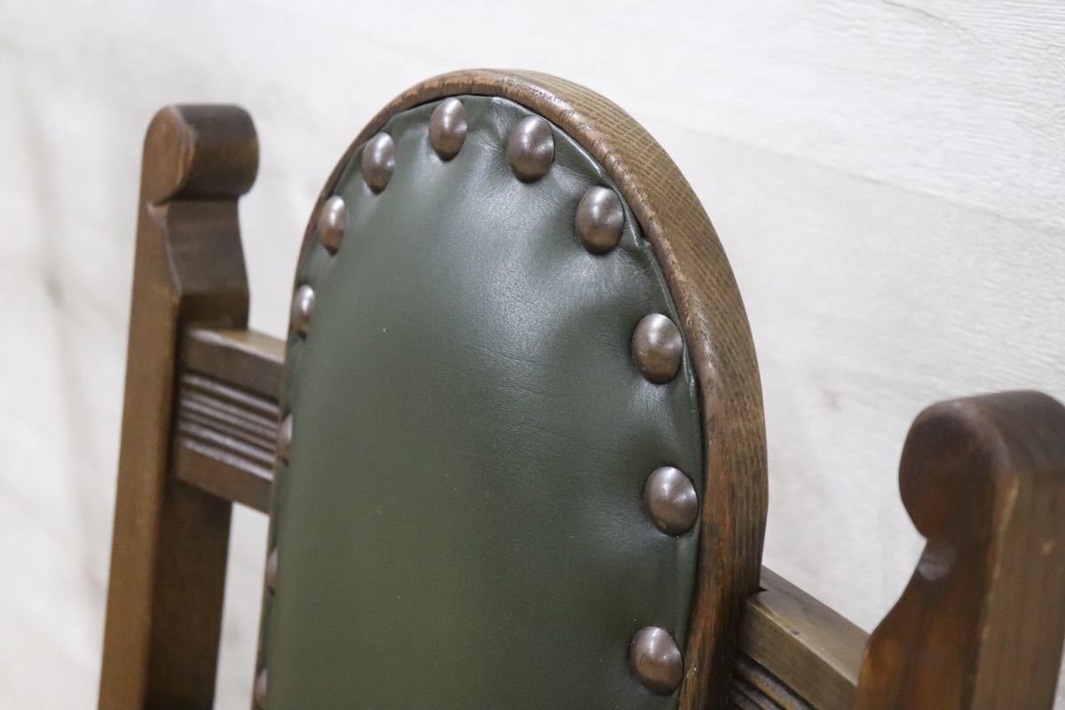 Old Charm オールドチャーム ○ イギリス 英国 アンティーク チェア 2脚セット 木製 ダイニングチェア オーク材 gmct188