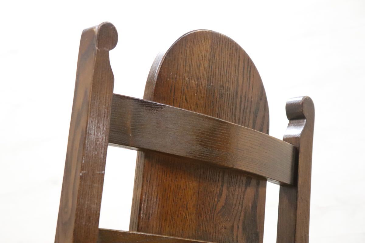 Old Charm オールドチャーム ○ イギリス 英国 アンティーク チェア 2脚セット 木製 ダイニングチェア オーク材 gmct188