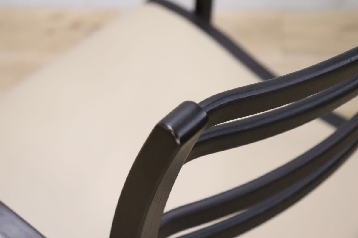 GMCT194Fuji furniture 冨士ファニチア ○ Calm ダイニングチェア アームチェア 2脚セット