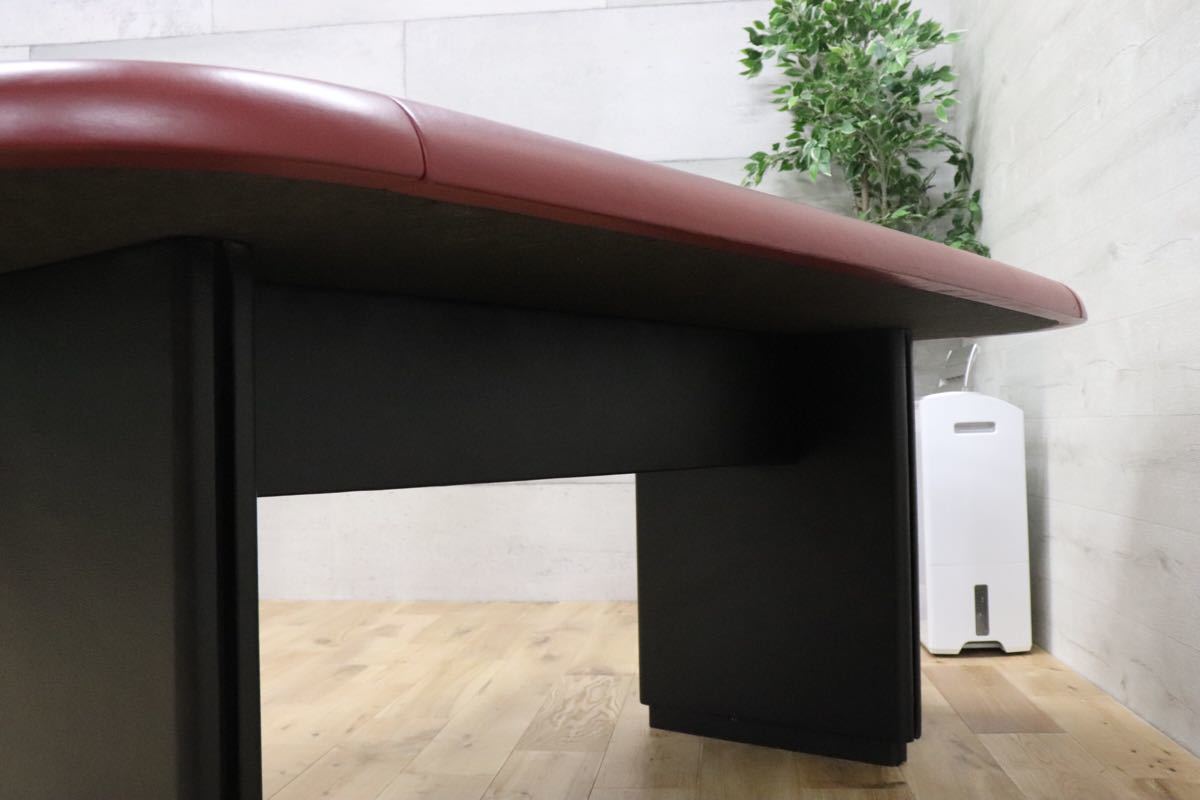 gmck342A ○ rossi di albizzate ロッシディアルビザーテ ○ IDC大塚家具 イタリア最高峰 ミーティングテーブル 会議 オフィス 総革
