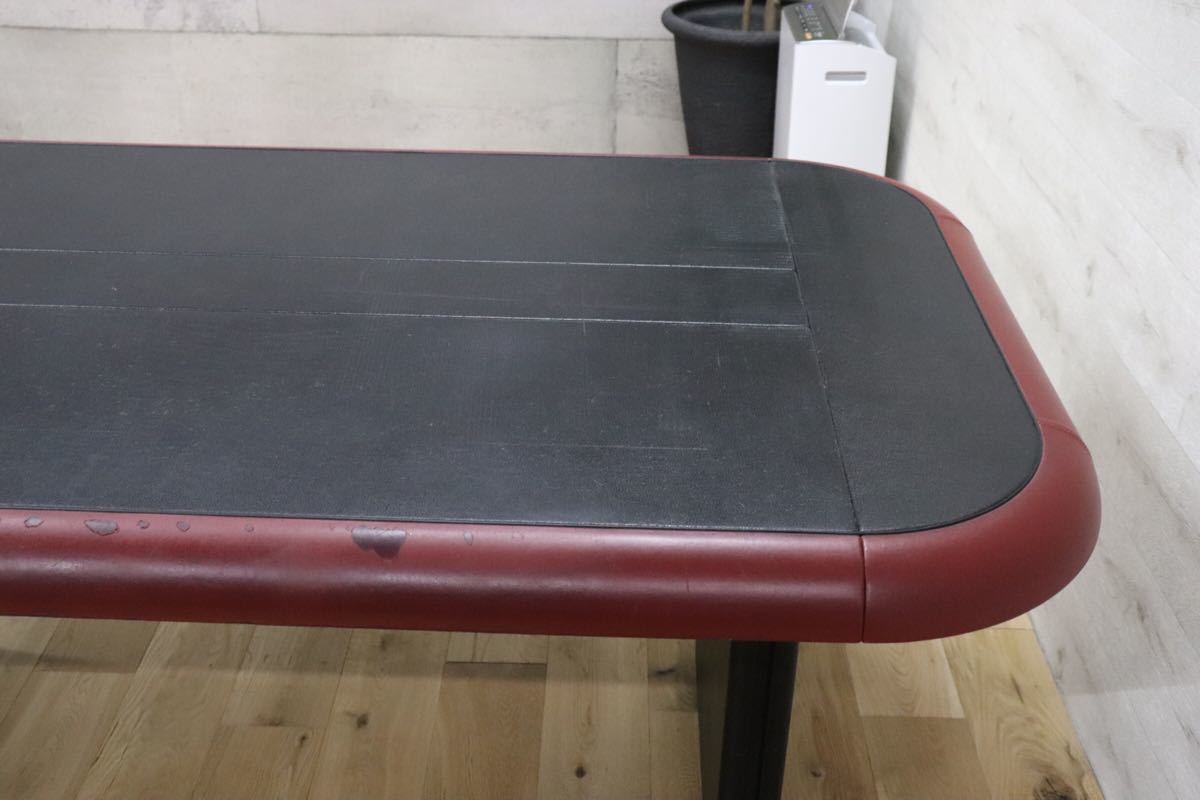 gmck342B ○ rossi di albizzate ロッシディアルビザーテ ○ IDC大塚家具 イタリア最高峰 ミーティングテーブル 会議 オフィス 総革 作業台