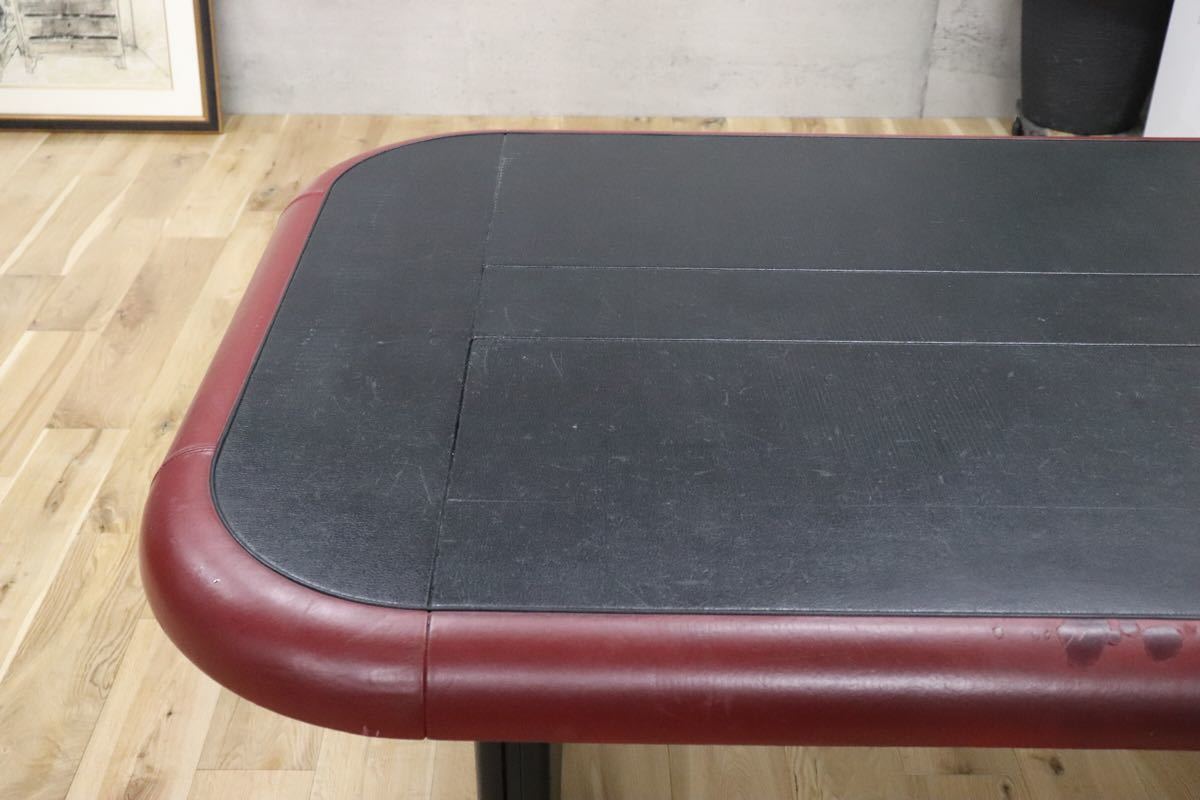 gmck342B ○ rossi di albizzate ロッシディアルビザーテ ○ IDC大塚家具 イタリア最高峰 ミーティングテーブル 会議 オフィス 総革 作業台