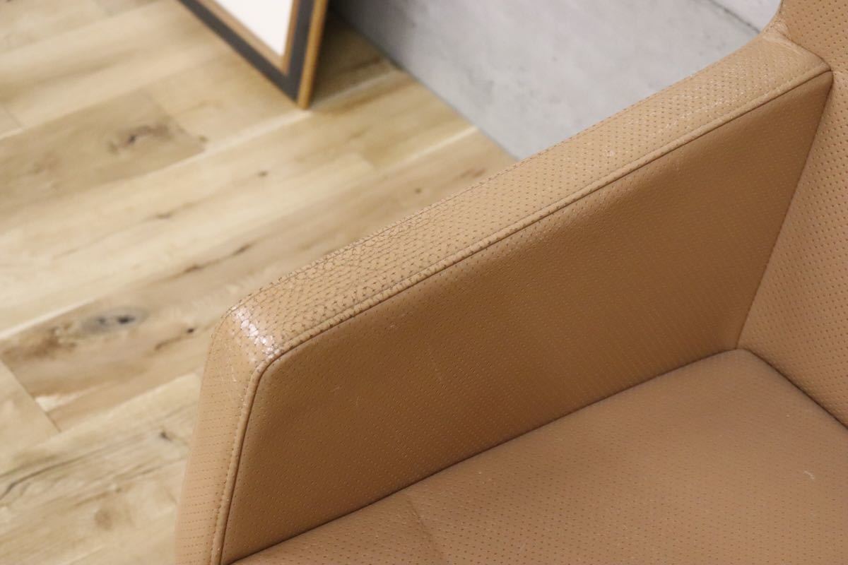 gmbk570G ○ INNO インノ ○ 希少 Harri Korhonen ヴィンテージ デスクチェア ワーキング 本革 北欧 検)ウェグナー モーエンセン